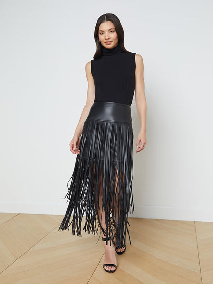 Karoline Fringe Skirt