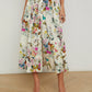 Seina Poplin Midi Skirt