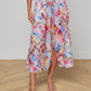 Seina Poplin Midi Skirt