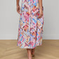 Seina Poplin Midi Skirt