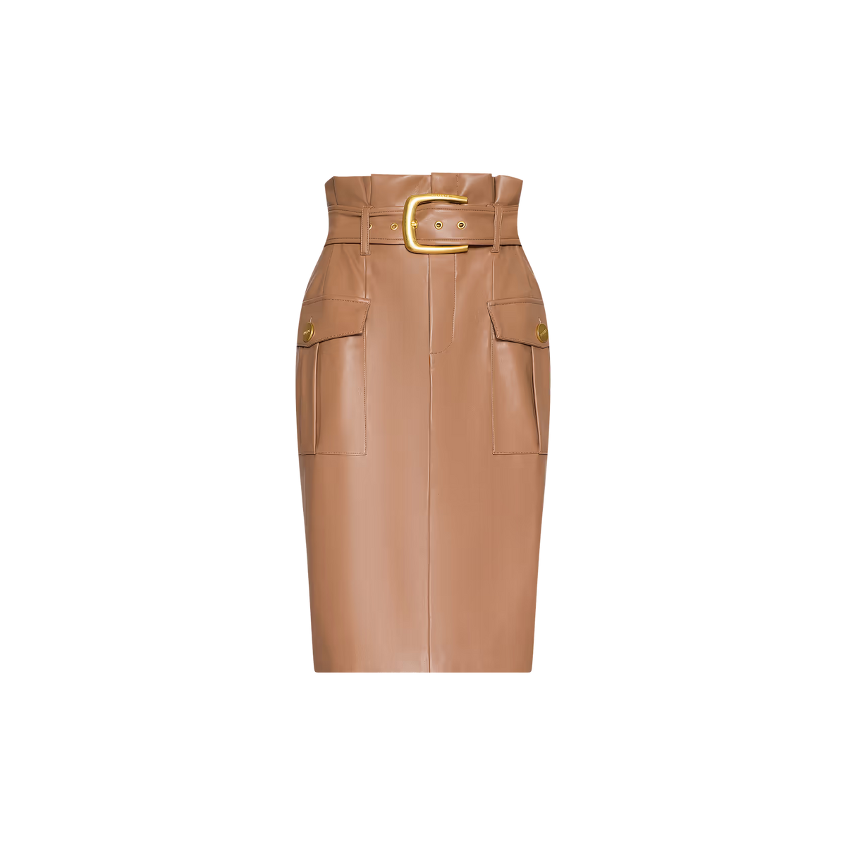 Kaelis Vegan Leather Skirt