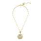 Bee Lira Paperclip Necklace