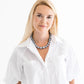 Grey Baroque Pearl Necklace