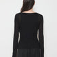 Black Lola Top