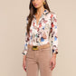 Dani 3/4 Silk Blouse - Glassware