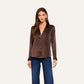 Dark Java Tyler Silk Blouse