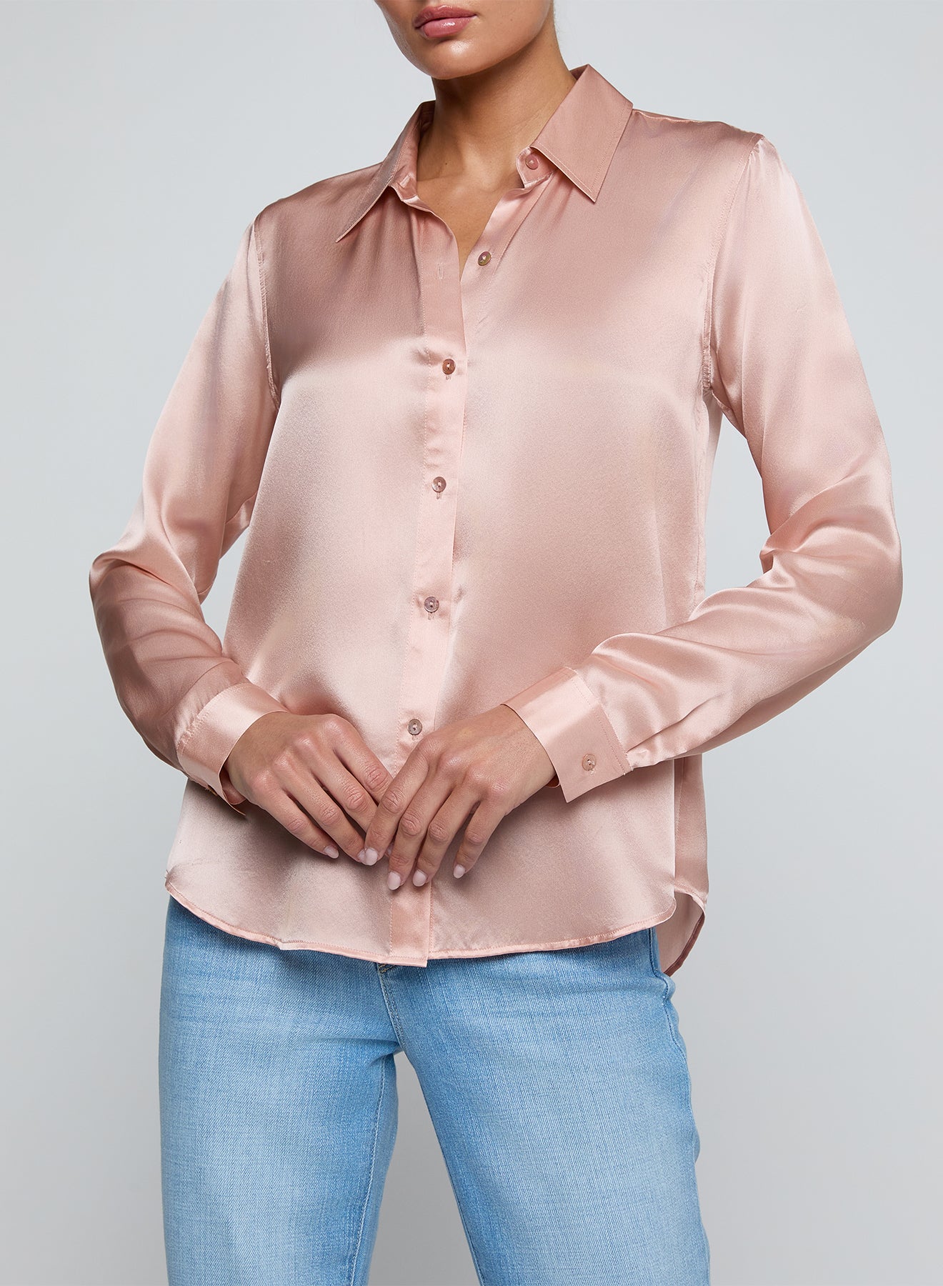 Tyler Blouse - Misty Rose
