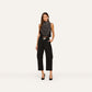 Black Crystal Yun Draped Tank