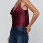 CALISTA COWL NECK CAMI