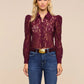 Sangria Anita Lace Blouse
