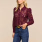 Sangria Anita Lace Blouse