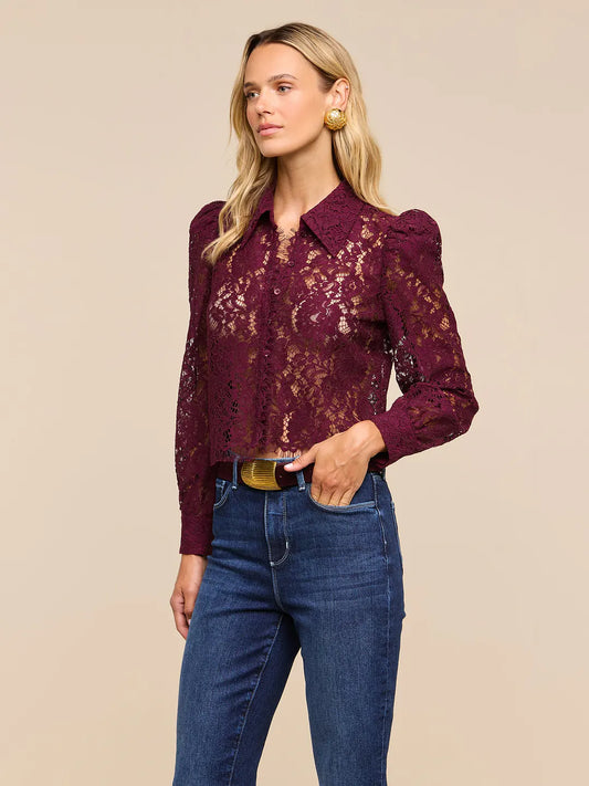 Sangria Anita Lace Blouse