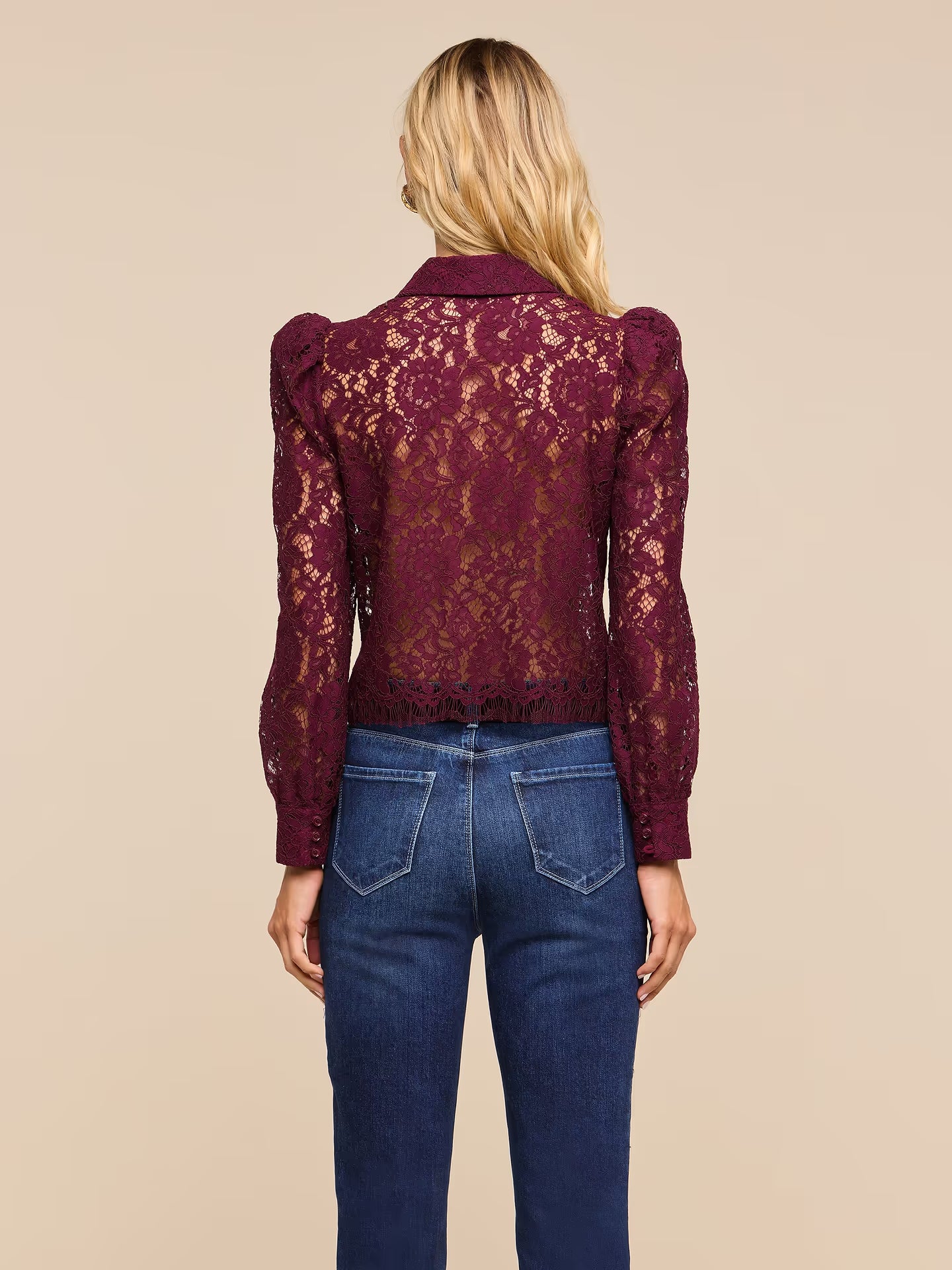 Sangria Anita Lace Blouse