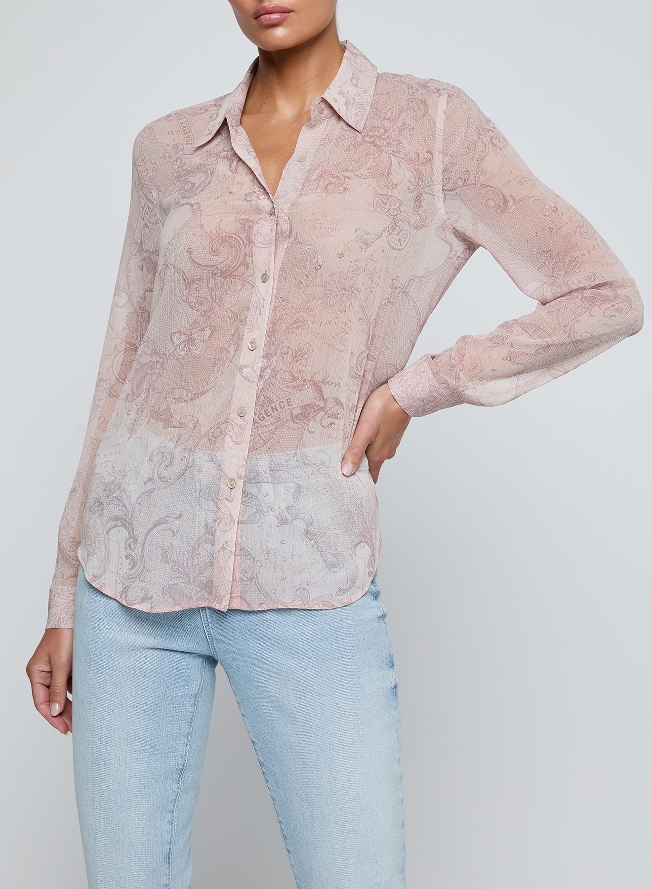 Laurent Button Up Blouse