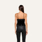 Black Kimber Velvet Lace Camisole