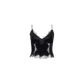 Black Kimber Velvet Lace Camisole