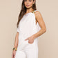 Driselle Scarf Top