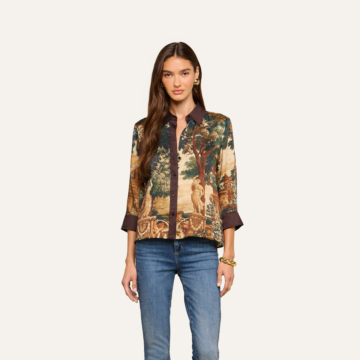 Scenic Tapestry Eulalie Blouse