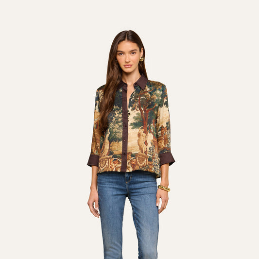 Scenic Tapestry Eulalie Blouse
