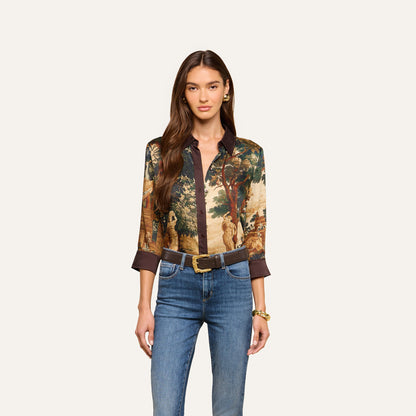 Scenic Tapestry Eulalie Blouse