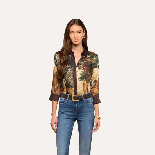 Scenic Tapestry Eulalie Blouse