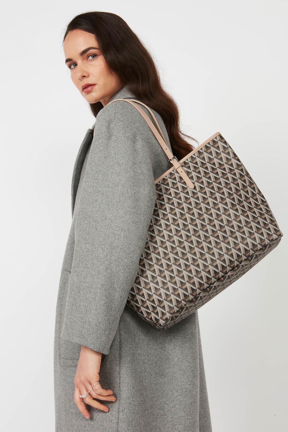Large Shoulder Tote Bag Ikon