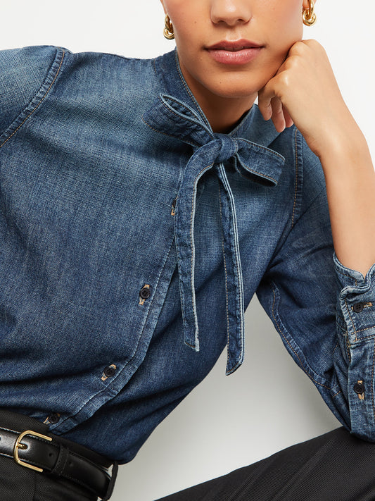 Classic Wash Suzette Denim Shirt