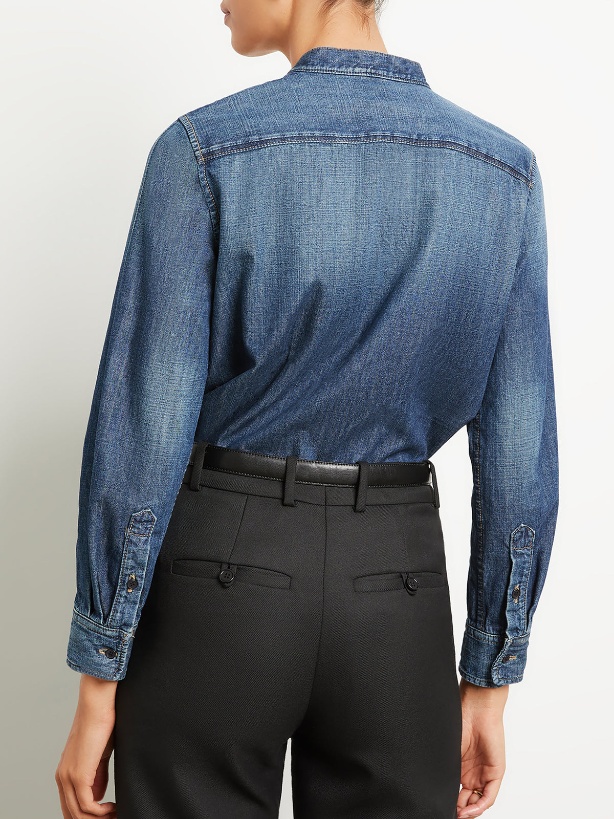 Classic Wash Suzette Denim Shirt