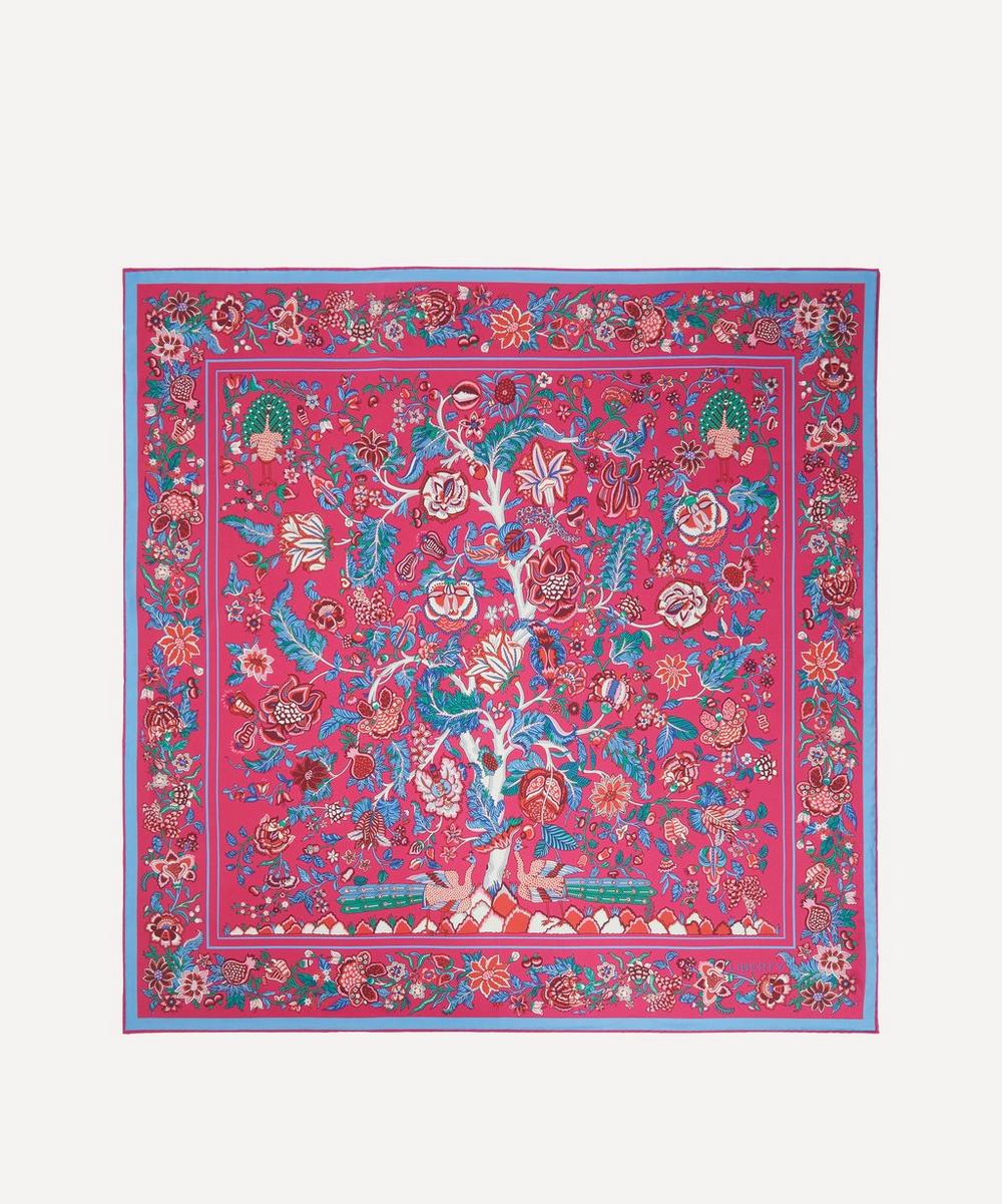 Pink Tree Of Life Scarf