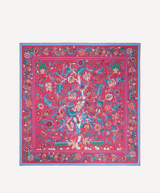 Pink Tree Of Life Scarf