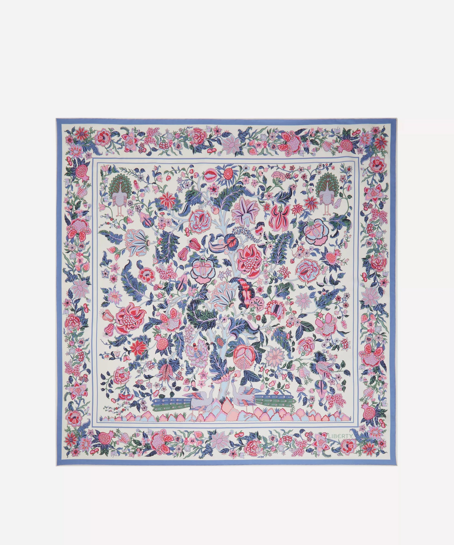 Cream Tree Of Life Scarf