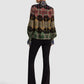 Lloyd Wrap Neck Tie Sleeve Top