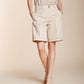 BRIGITTE BERMUDA SHORTS - CHALK WHITE