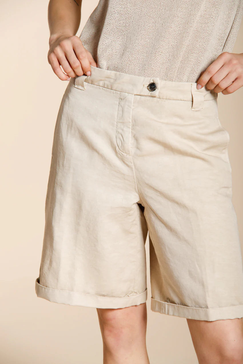 BRIGITTE BERMUDA SHORTS - CHALK WHITE