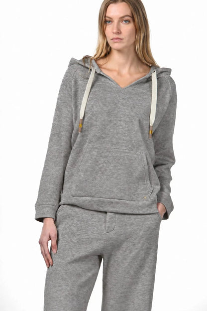 Grey Jersey Hoodie