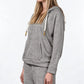 Grey Jersey Hoodie