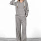 Grey Jersey Hoodie