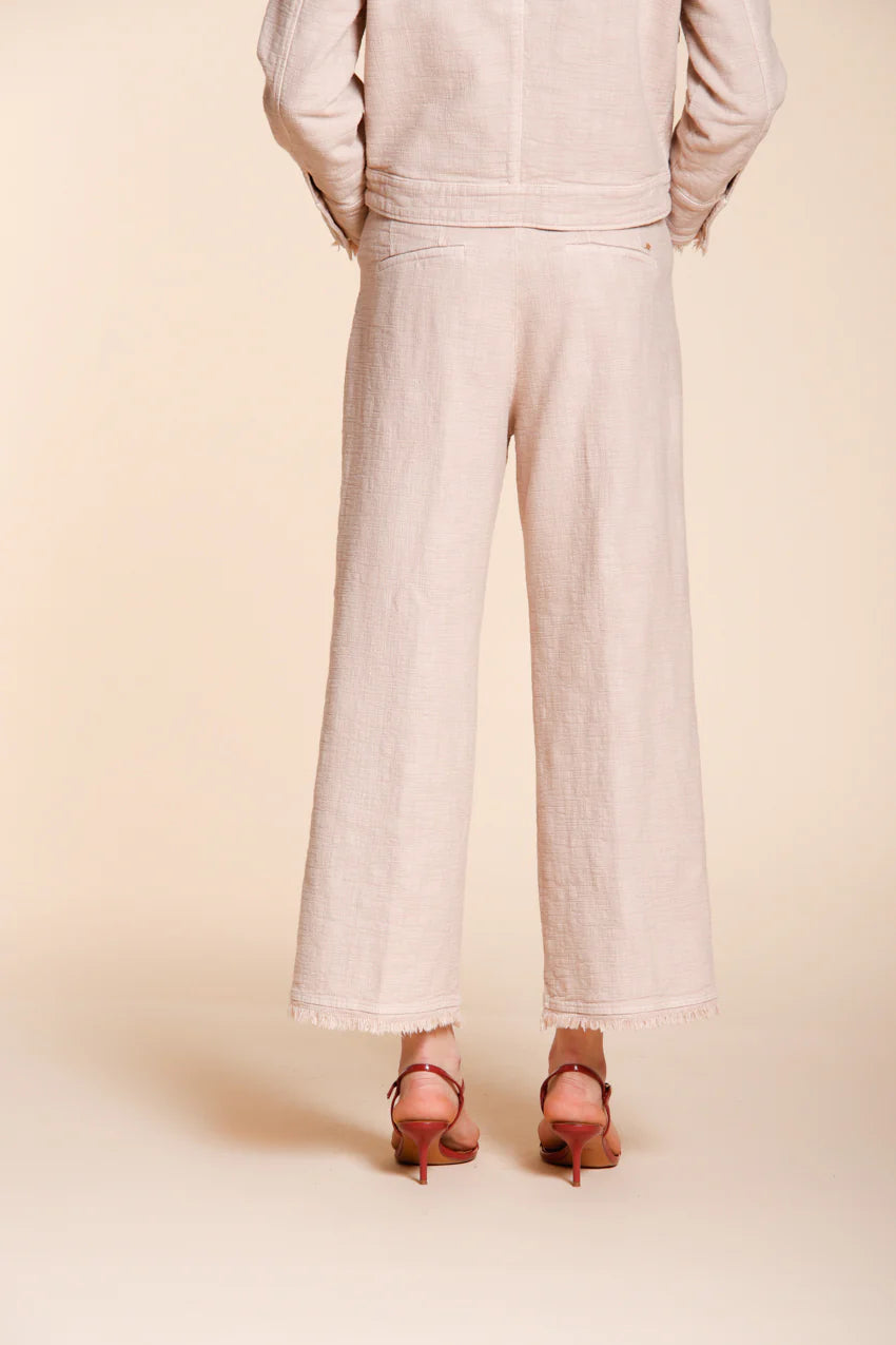 BLUSH CROPPED CHINO PANTS