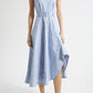 GINGHAM DENIM ZELDA DRESS