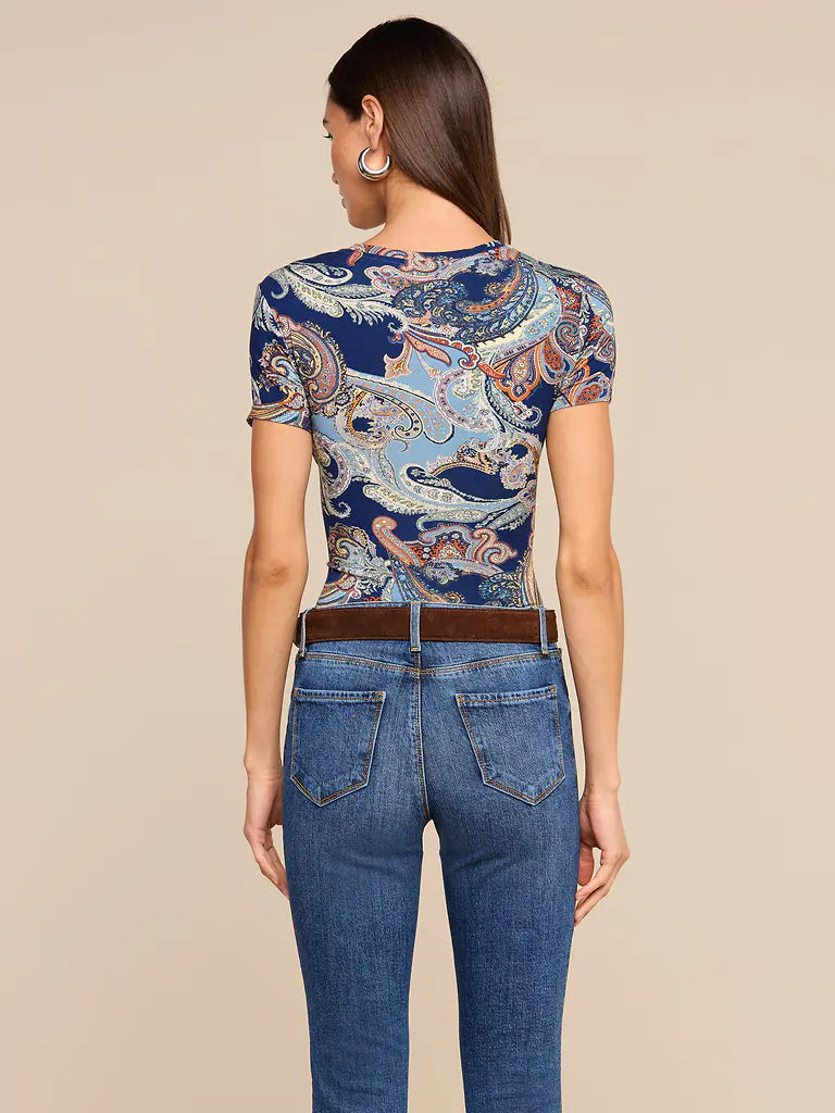 Ressi Fitted Tee -  Midnight Multi