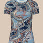 Ressi Fitted Tee -  Midnight Multi