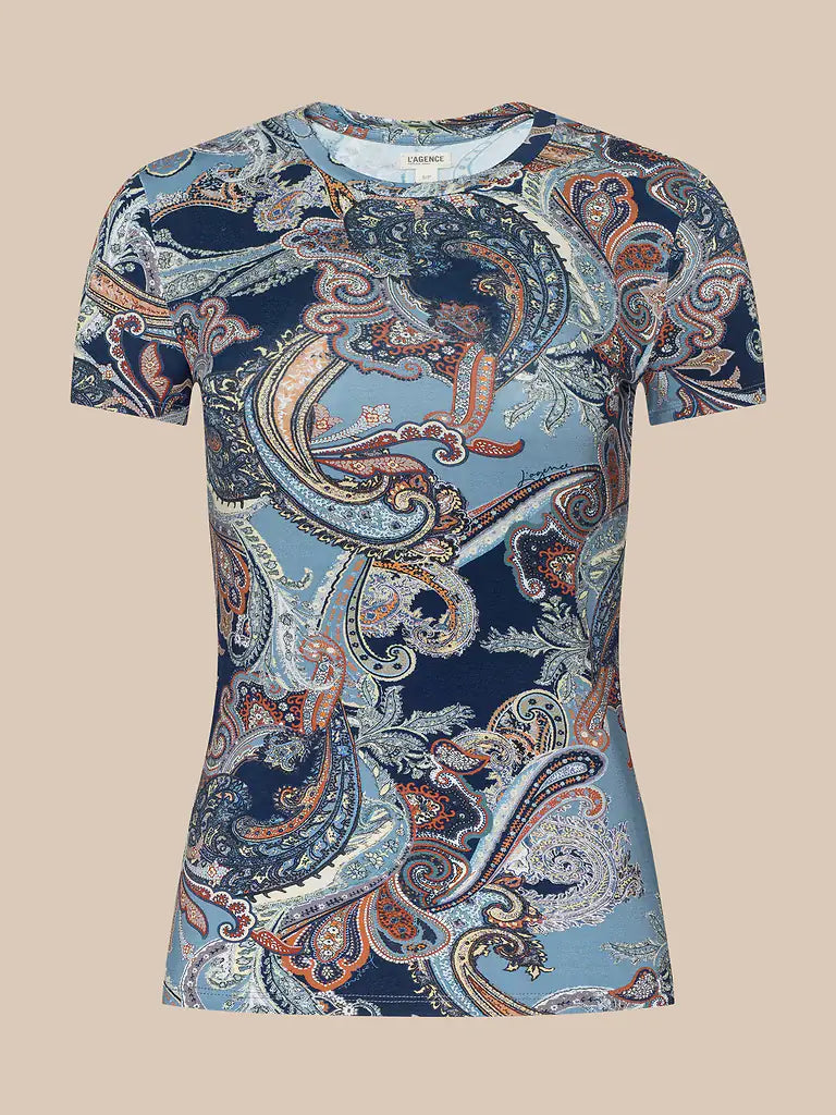 Ressi Fitted Tee -  Midnight Multi