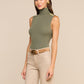 Olive Ceci Sleeveless Turtleneck