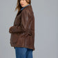 Walnut Meryl Vintage Leather Jacket