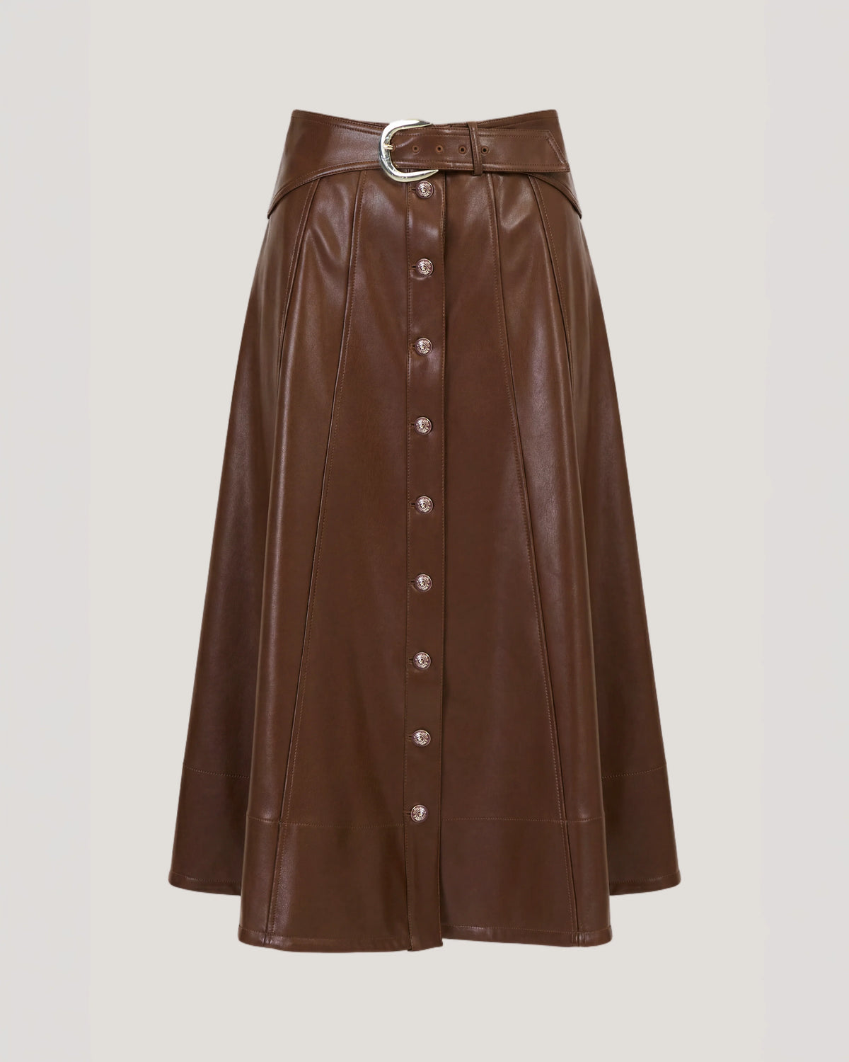 Vegan Leather Briony Skirt