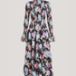 Black Multi Ikat Dahlia Ismene Dress