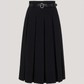 Black Belted Rylee Skirt