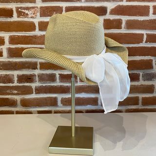 Paper Braid Western Hat