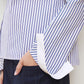 Blue Stripe Brooklyn Stripe Shirt