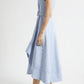 GINGHAM DENIM ZELDA DRESS